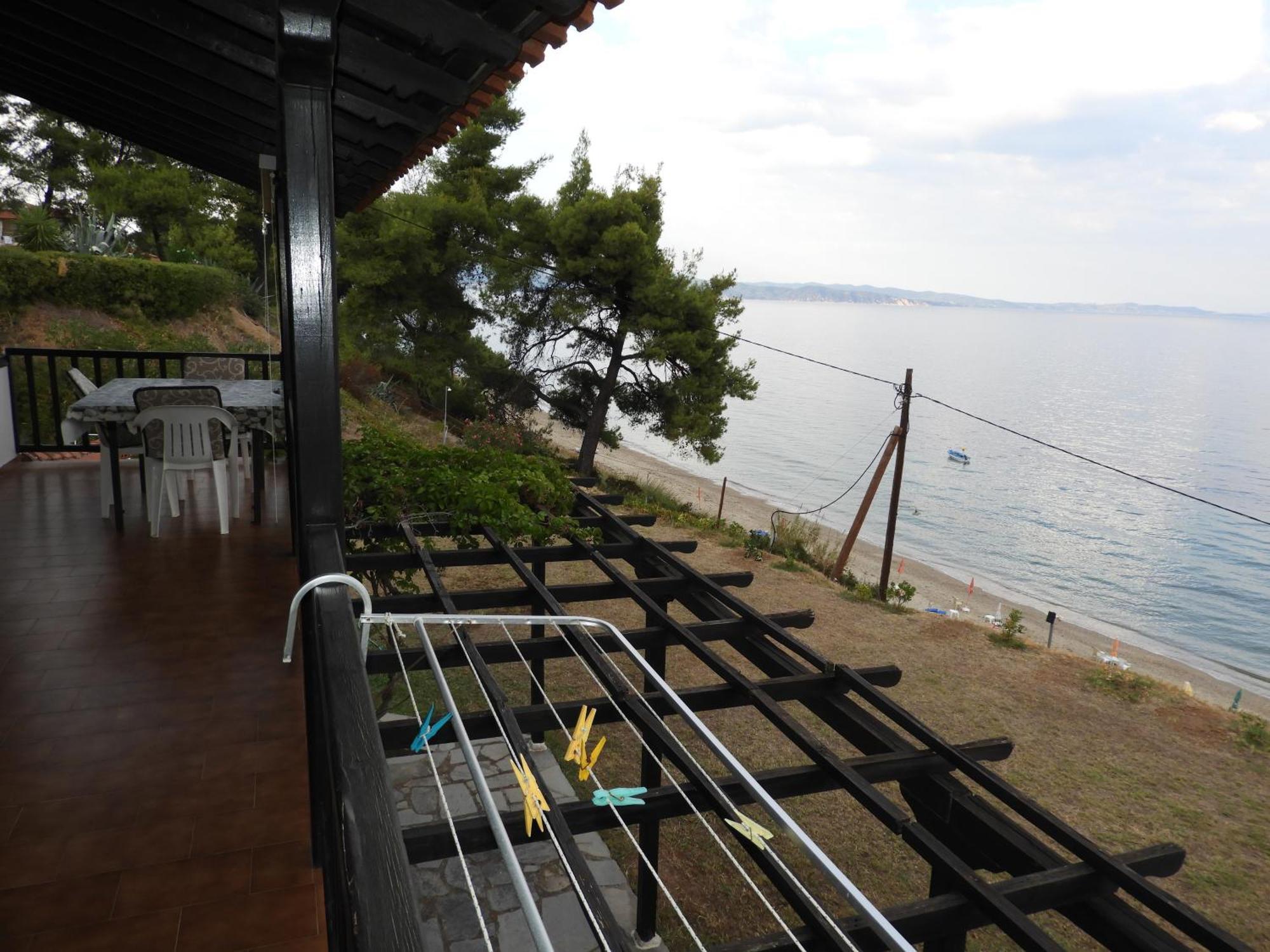 Sangue Blu Beachfront Villa Apartment アギオス・ニコラオス エクステリア 写真