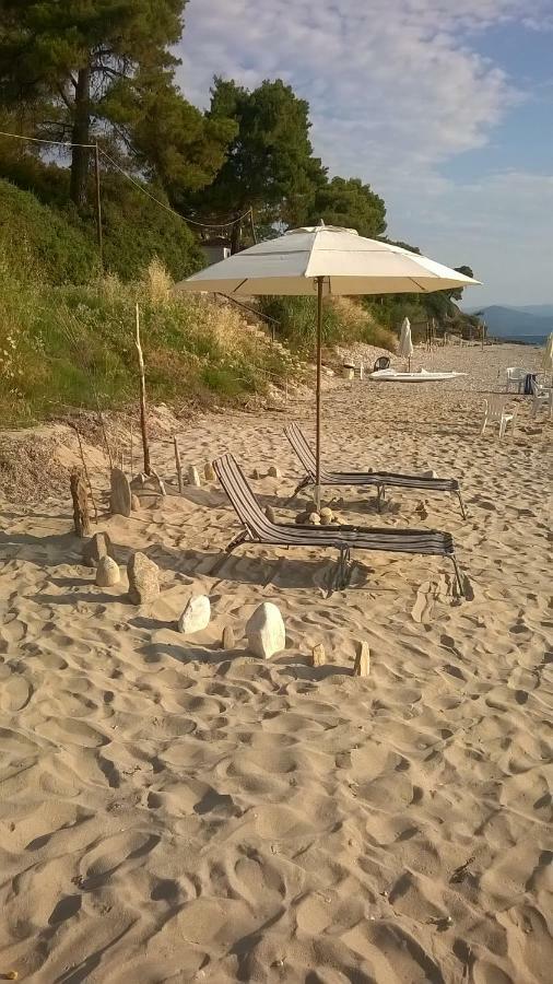 Sangue Blu Beachfront Villa Apartment アギオス・ニコラオス エクステリア 写真